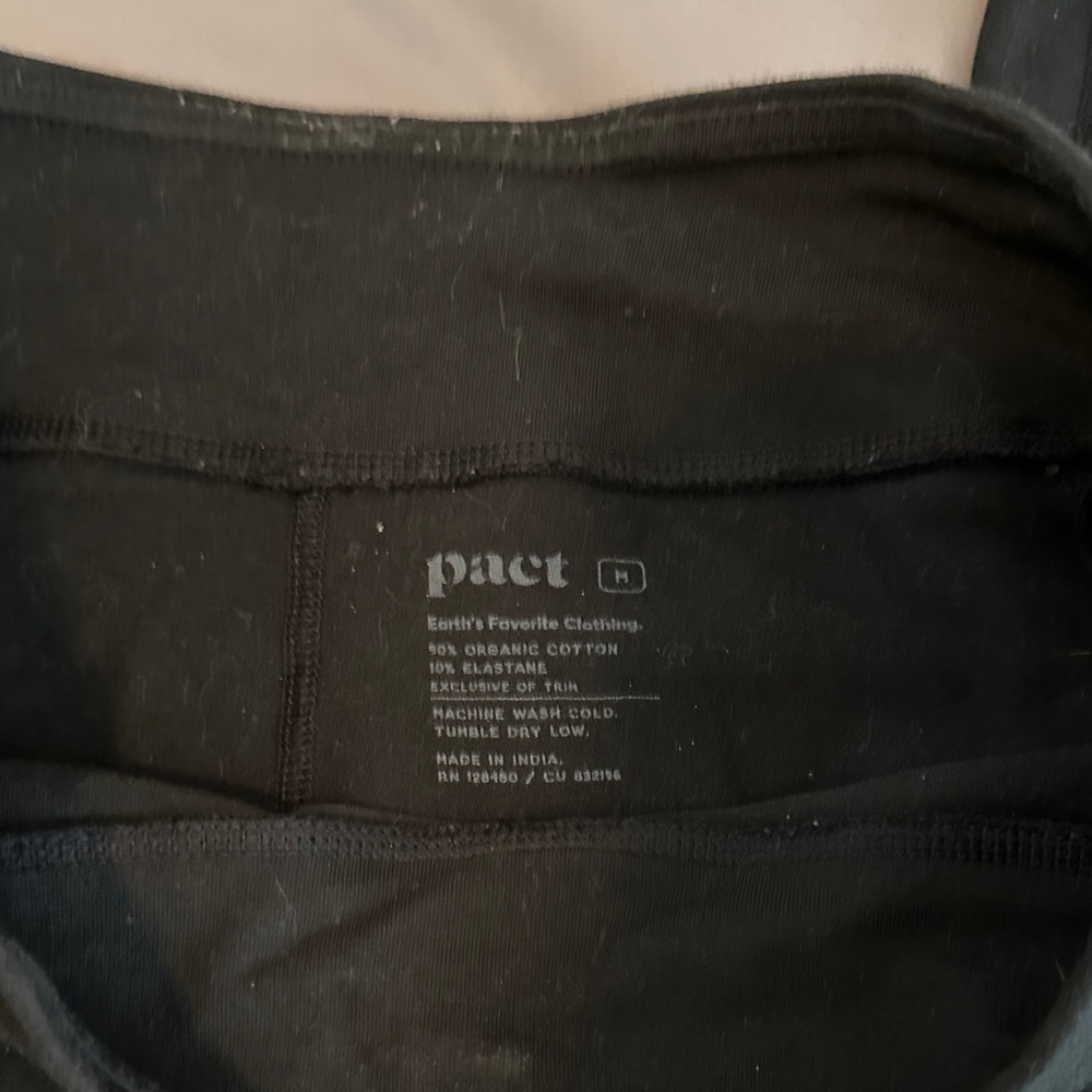 Pact High-Rise Pocket Leggings black